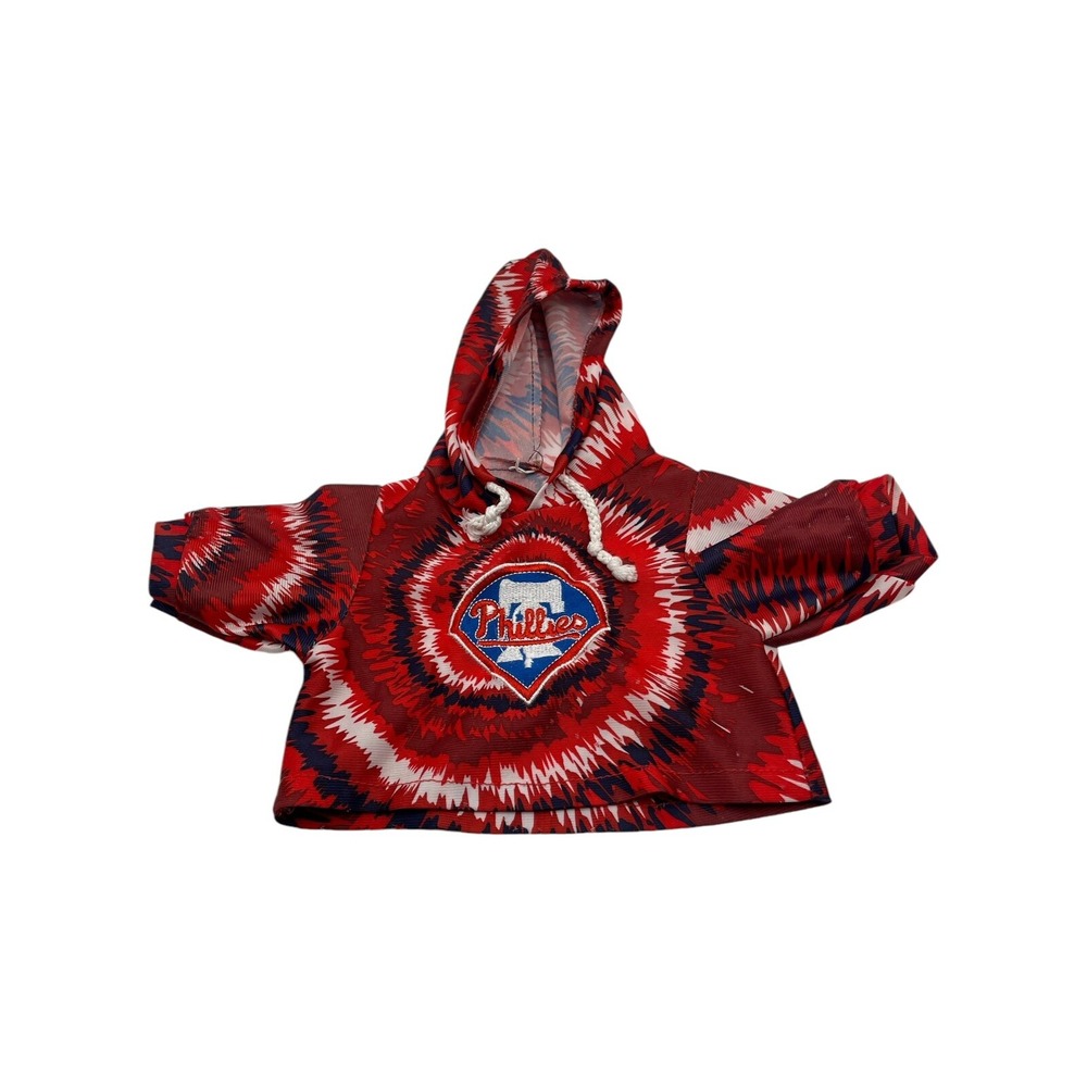 Philadelphia Phillies Teddy‎ Bear Stuffed Animal Plush Tie Dye Shirt Clothes